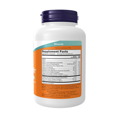 Now Foods, Bone Strength, 120 Caps - Image 2