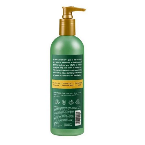 Shikai, Borage Therapy Dry Skin Lotion Original Unscented, 16 oz - Image 2