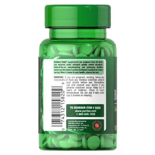 Puritan's Pride, Boron, 3 mg, 100 Tablets - Image 3