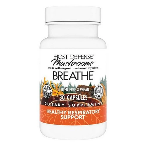 Host Defense, Breathe Capsules, 30 Cap - Image 2