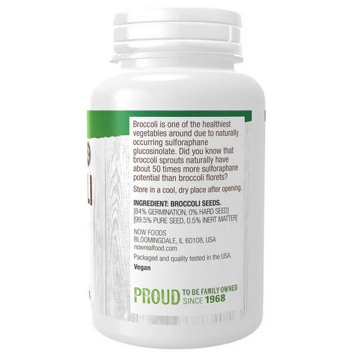 Now Foods, Broccoli Seeds, 4 oz - Image 2