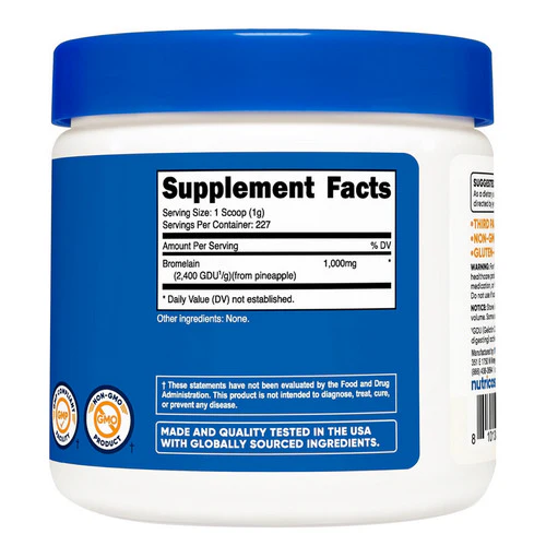 Nutricost, Bromelain Powder, 8 Oz - Image 3