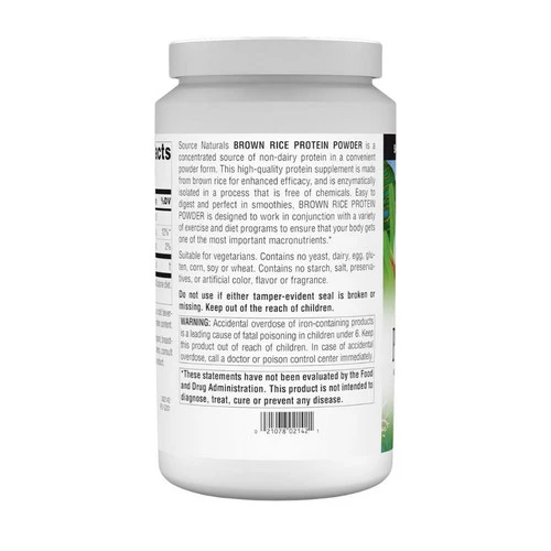 Source Naturals, Brown Rice Protein Powder, 907 Gram, 32 Oz - Image 3