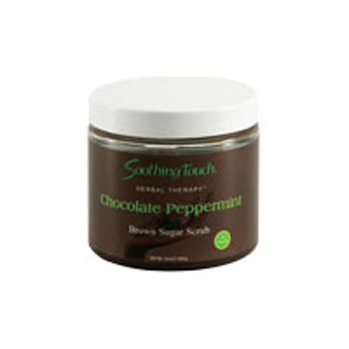 Soothing Touch, Brown Sugar Scrub Chocolate Peppermint Indulgent, Chocolate Peppermint, 16 Oz