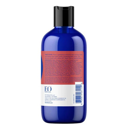 EO Products, Bubble Bath Rose Geranium, 12 Oz - Image 2