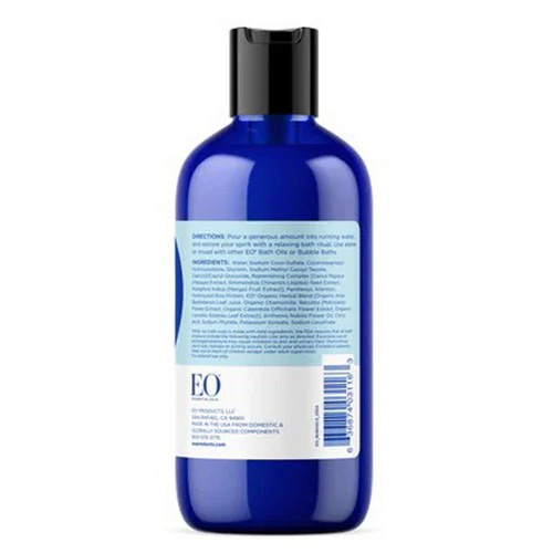 EO Products, Bubble Bath Unscented, 12 Oz - Image 2
