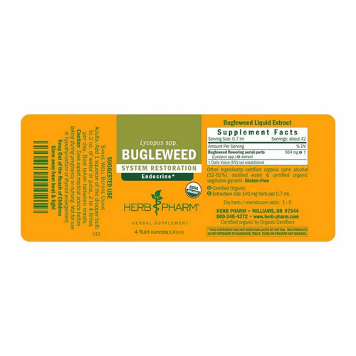 Herb Pharm, Bugleweed Extract, 4 Oz - Image 2