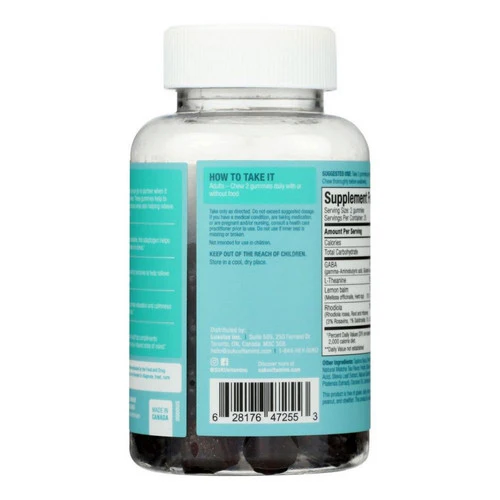 SUKU Vitamins, Buh Bye Stress Gummies, 50 Count - Image 3
