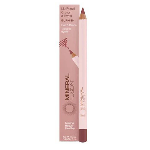 Mineral Fusion, Burnish-Plum Brown Lip Pencil, 0.04 Oz - Image 2