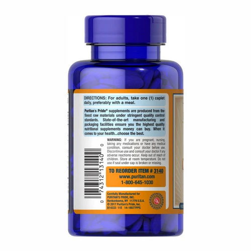 Puritan's Pride, C-1000 Complex, 100 Coated Caplets - Image 2