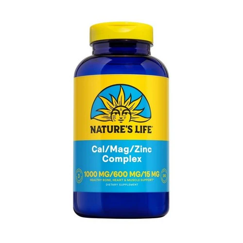 Nature's Life, Cal-Mag-Zinc, 1000/600/15 mg, 250 tabs