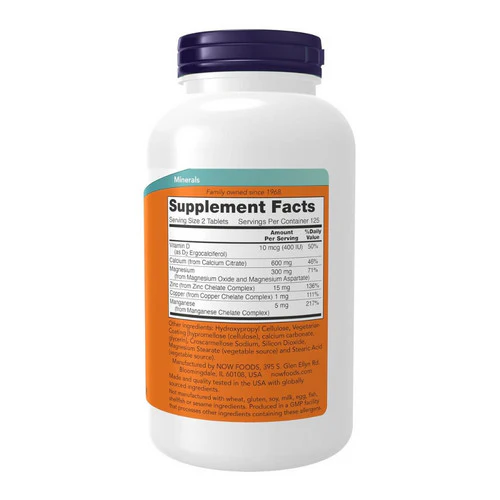 Now Foods, Calcium Citrate, 250 Tabs - Image 2