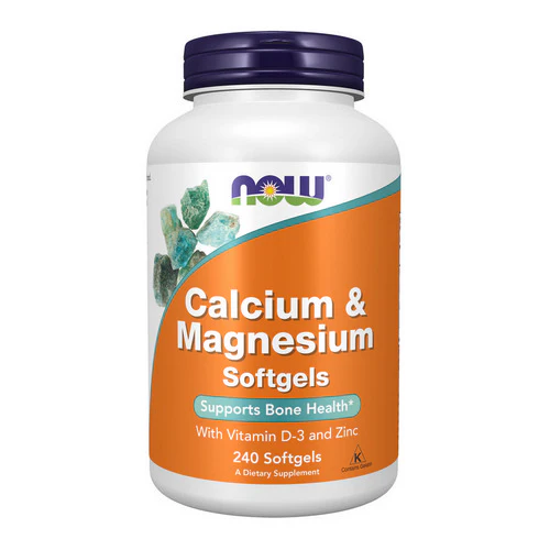 Now Foods, Calcium & Magnesium, 240 Softgels