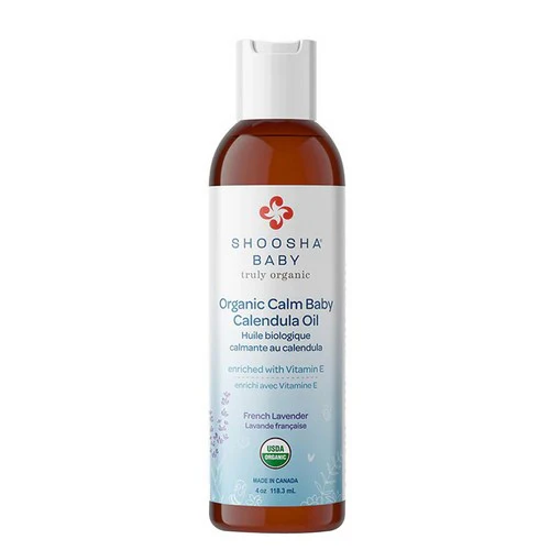 Shoosha, Calm Baby Calendula Oil, Unscented 4 Oz - Image 2