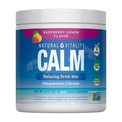 Natural Vitality, CALM Raspberry Lemon, 8 Oz