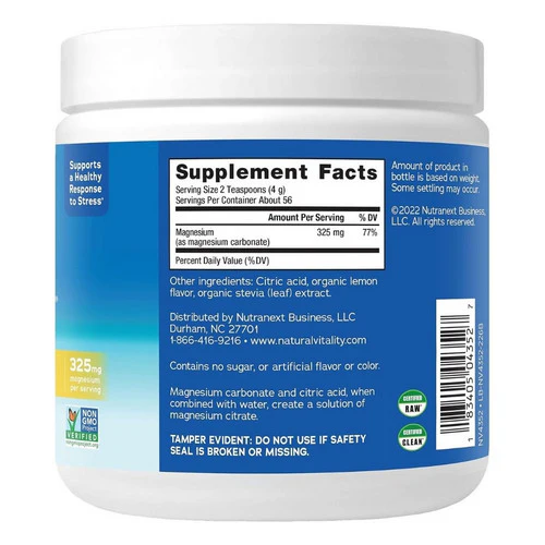 Natural Vitality, CALM Sweet Lemon, 8 Oz - Image 4