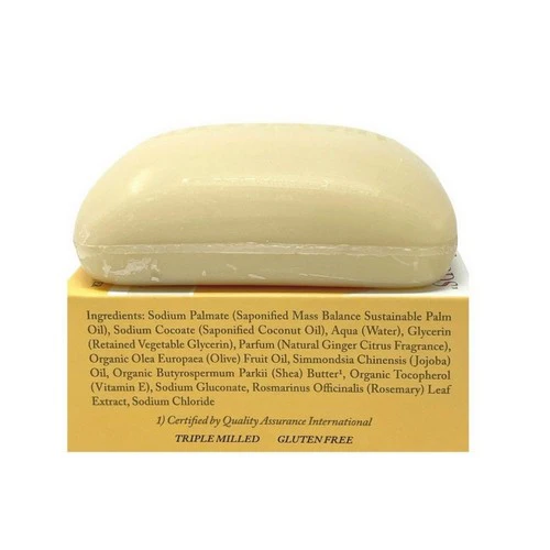 Dr.Woods Products, Castile Bar Soap, Ginger Citrus, 5.25 Oz - Image 2