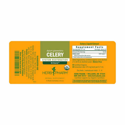 Herb Pharm, Celery Extract, 4 Oz - Image 2