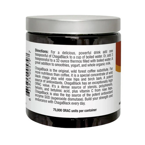 North American Herb & Spice, Chaga Black, 3.2 oz - Image 3
