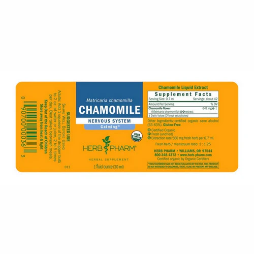 Herb Pharm, Chamomile Extract, 1 Oz - Image 2
