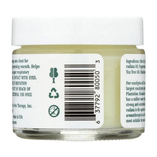 Tea Tree Therapy, Chest Rub Eucalyptus, 2OZ - Image 3