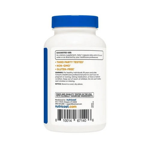 Nutricost, Chicory Root Capsules, 650 Mg, 120 Count - Image 3