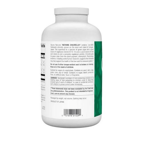 Source Naturals, Chlorella, From YaeyamaPowder 16 Oz - Image 3