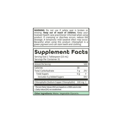 Dynamic Health Laboratories, Chlorophyll, 16 Oz - Image 2