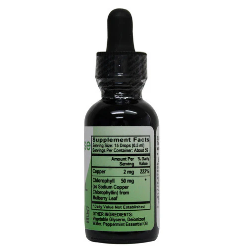 Chlorophyll Formula Liquid Extract Alcohol-Free 1 Oz by Naturverse - Image 2