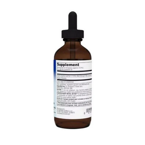 Planetary Herbals, Cilantro Metal Detox Liquid with Chlorella, 2 oz - Image 2