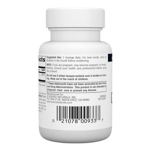 Source Naturals, Coenzymated B-1 Sublingual, 25 MG, 60 Tabs - Image 3