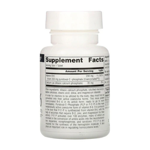 Source Naturals, Coenzymated B-6, 300 Mg, 30 tabs - Image 2