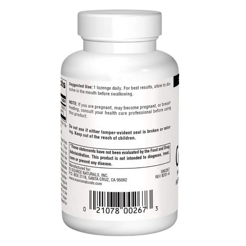 Source Naturals, Coenzymated B-6 Sublingual, 25 mg, 120 Tabs - Image 2