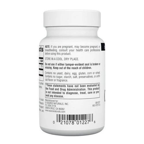 Source Naturals, Coenzyme Q10, 100 mg, 90 Softgel - Image 3