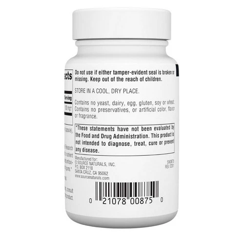 Source Naturals, Coenzyme Q10, 100 mg, 60 Caps - Image 3