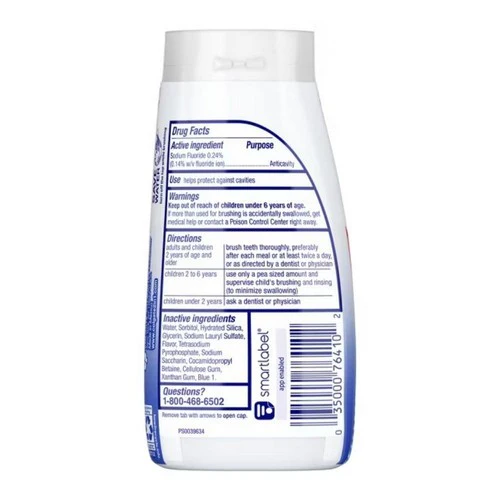 Colgate, 2 In 1 Toothpaste & Mouthwash Whitening, 4.6 oz - Image 2