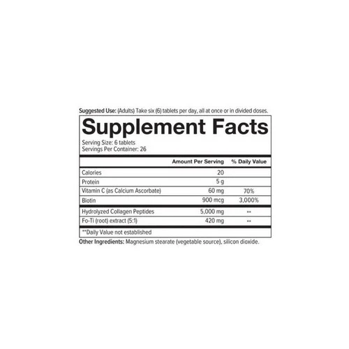 Youtheory, Collagen Advanced, Men 290 Tabs - Image 4