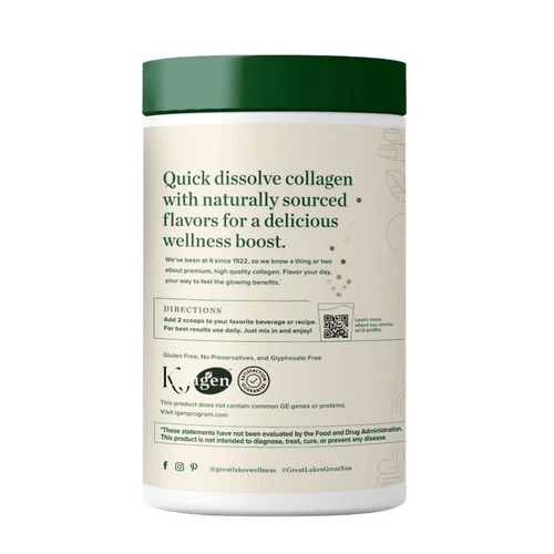Great Lakes Wellness, Collagen Hydrolysate Vanilla, 10 Oz - Image 3