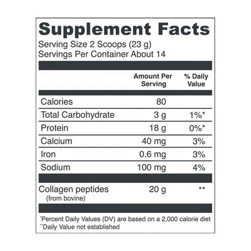 Vital Proteins, Collagen Peptides Vanilla, 11.5 Oz - Image 2