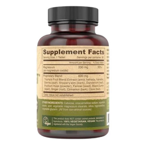 Deva Vegan Vitamins, Vegan Colon Assist, 90 TAB - Image 2