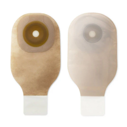 Hollister, Colostomy Pouch One-Piece System 12 Inch Length Flat 8632, Box Of 10