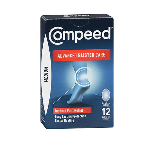 Compeed, Advanced Blister Care Gel Cushions Medium, 12 Each