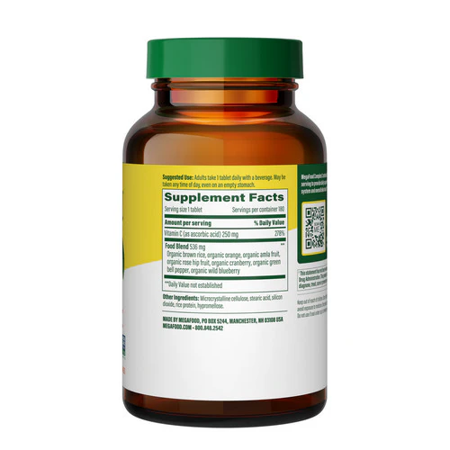 MegaFood, Complex C, 180 Tabs - Image 3