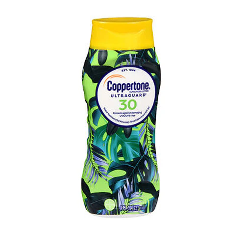 Coppertone, Ultra Guard Sunscreen Lotion SPF 30, 8 Oz