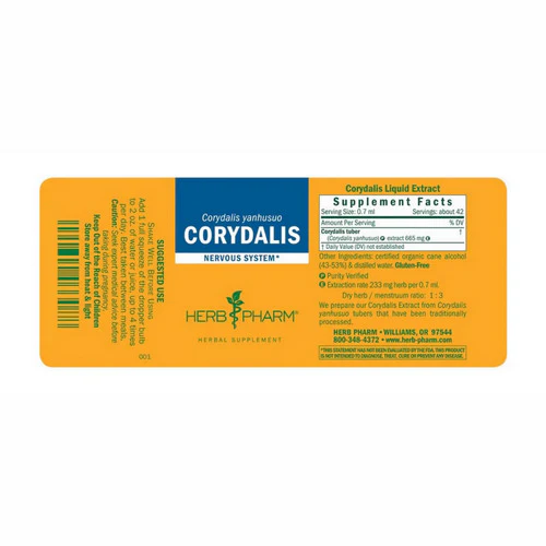 Herb Pharm, Corydalis Extract, 4 Oz - Image 2