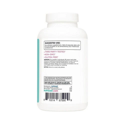 Nutricost, Cranberry Extract For Women Capsules, 35,000 MG, 180 Count - Image 3