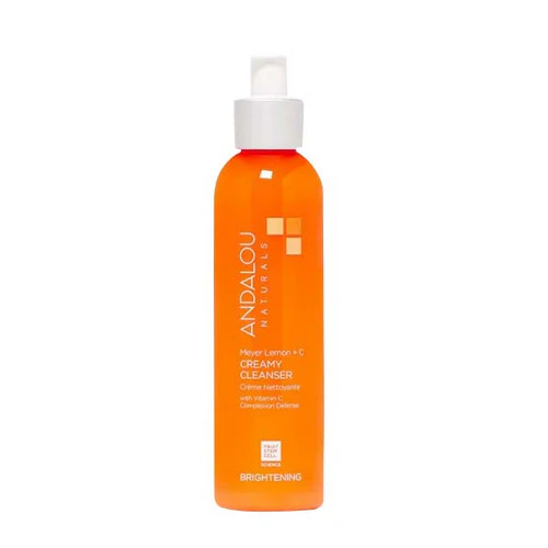 Andalou Naturals, Creamy Cleanser, Meyer Lemon+ C 6 oz - Image 2