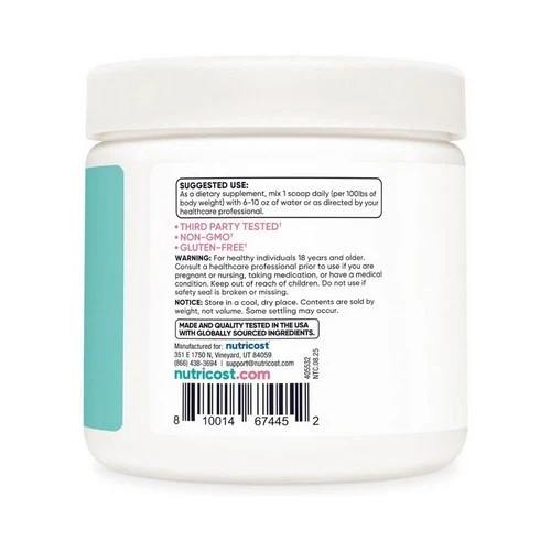Nutricost, Creatine Monohydrate for Women Unflavored, 50 Servings - Image 3