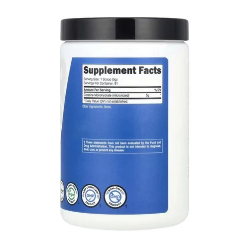 Nutricost, Creatine Monohydrate Powder Unflavored, 1 Lb - Image 2