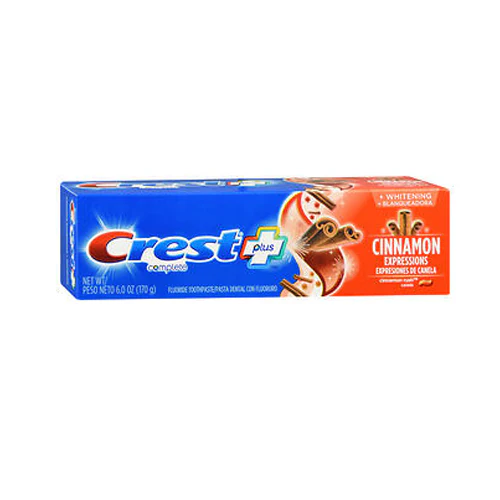 Gillette, Crest Complete Whitening Expressions Fluoride Anticavity Toothpaste, 6 Ounce